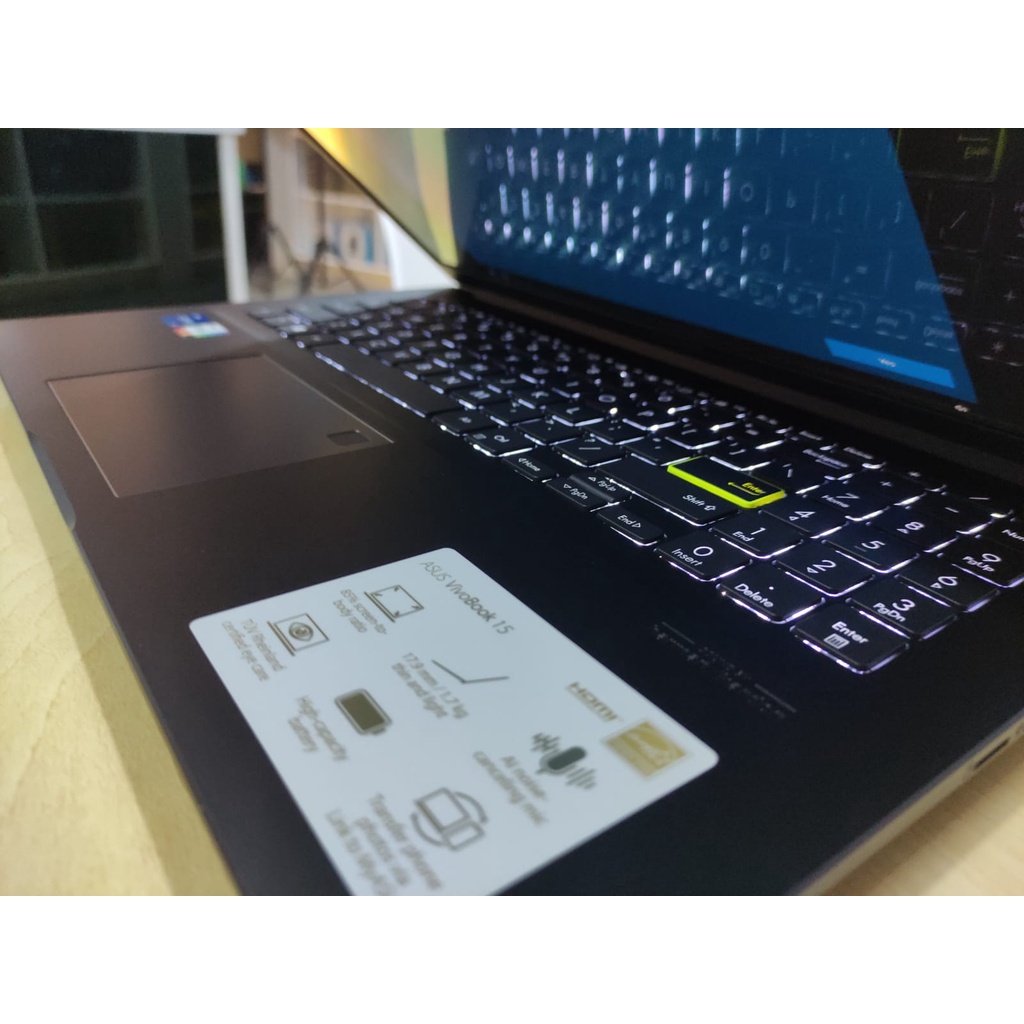 Laptop Asus Vivobook Ultra 15 K513EA Intel i5 1135G7 RAM 16GB SSD 1TB BACKLIT OLED IPS Windows 10 Original Terlaris