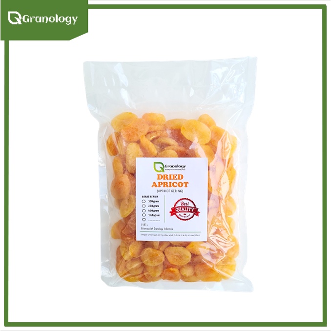 Dried Apricot / Aprikot Kering (1 Kilogram) by Granology