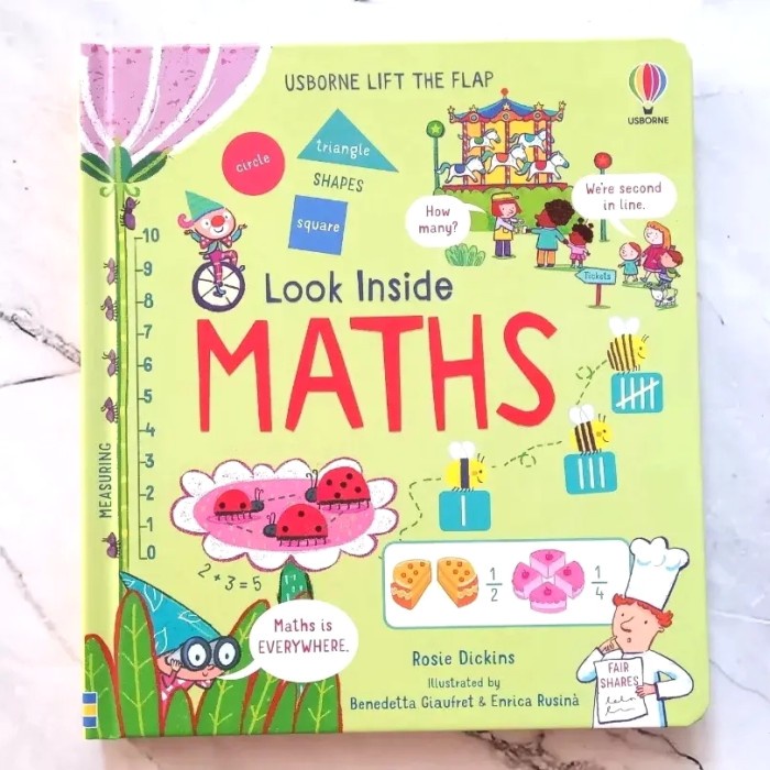 [READY] Original Usborne Look Inside Maths LIMITED