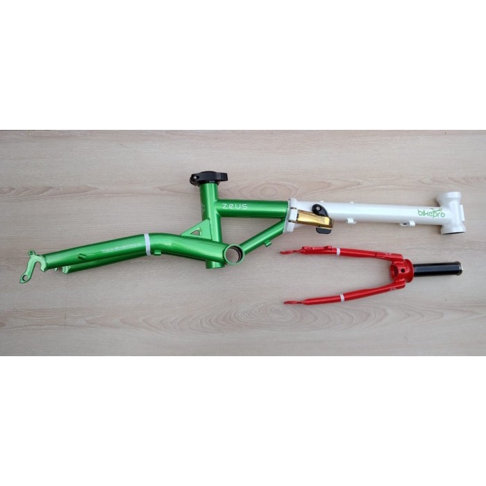 Frame Frame Set Bikepro Zeus Disc Brake, Chromoly (Bukan Fnhon Gust)