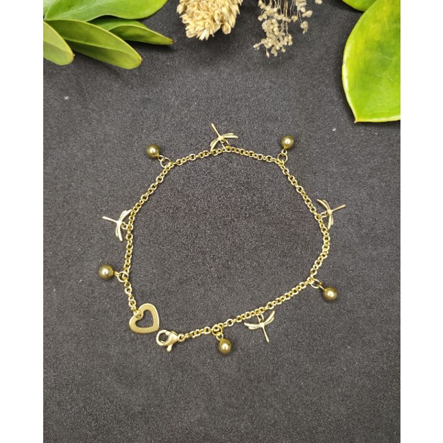 Gelang Titanium kaki /tangan kualitas premium