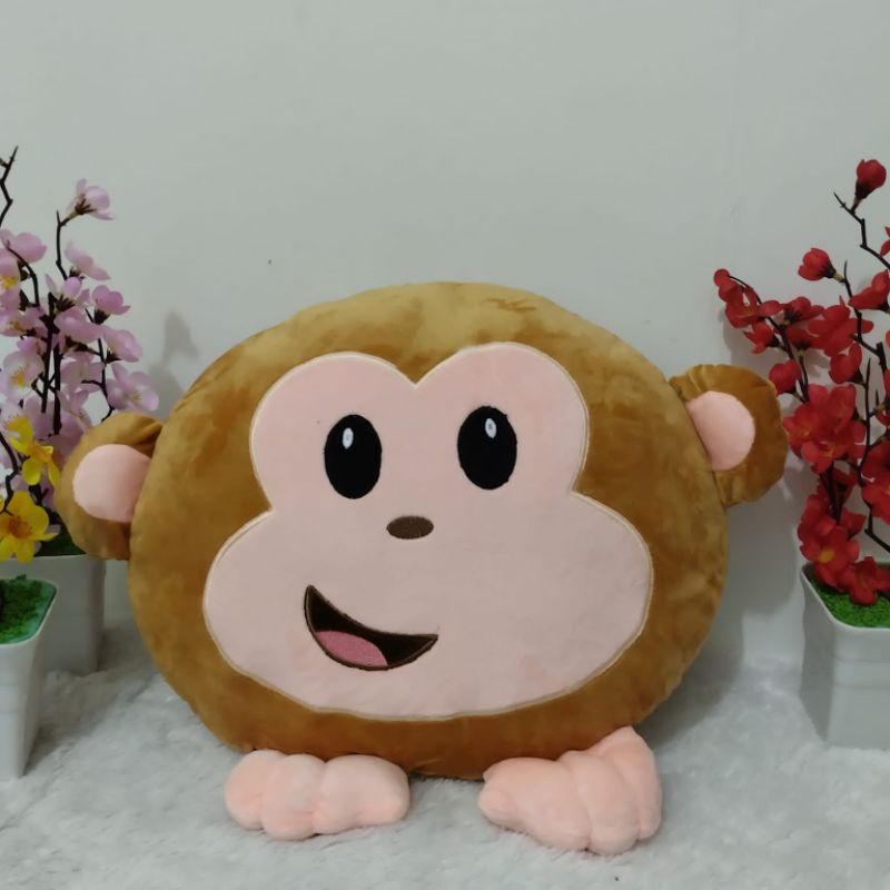 Bantal Kepala Animal lucu halus dan lembut 30cm