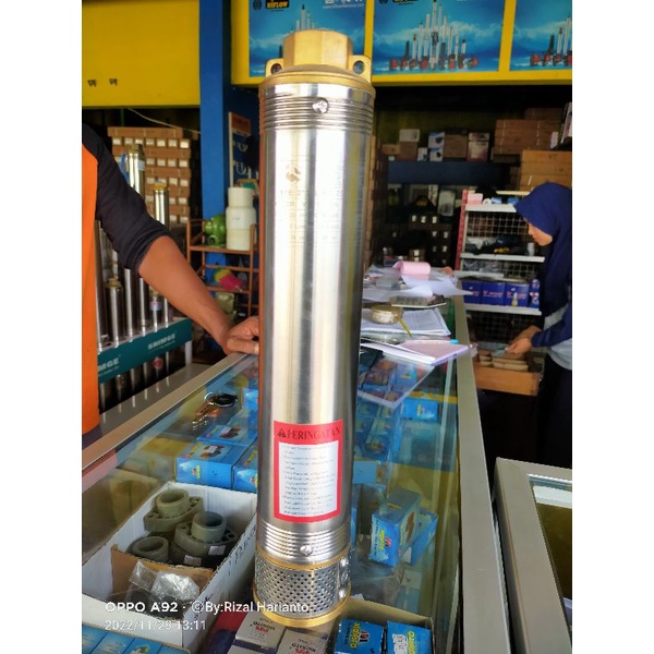 pompa only 0.25hp 3"/pompa HCL 3" 0.25hp