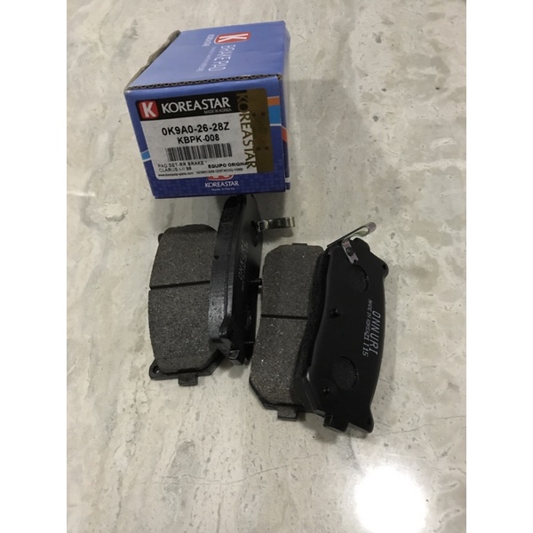 Brake pad belakang carens 1 atau 2 disc