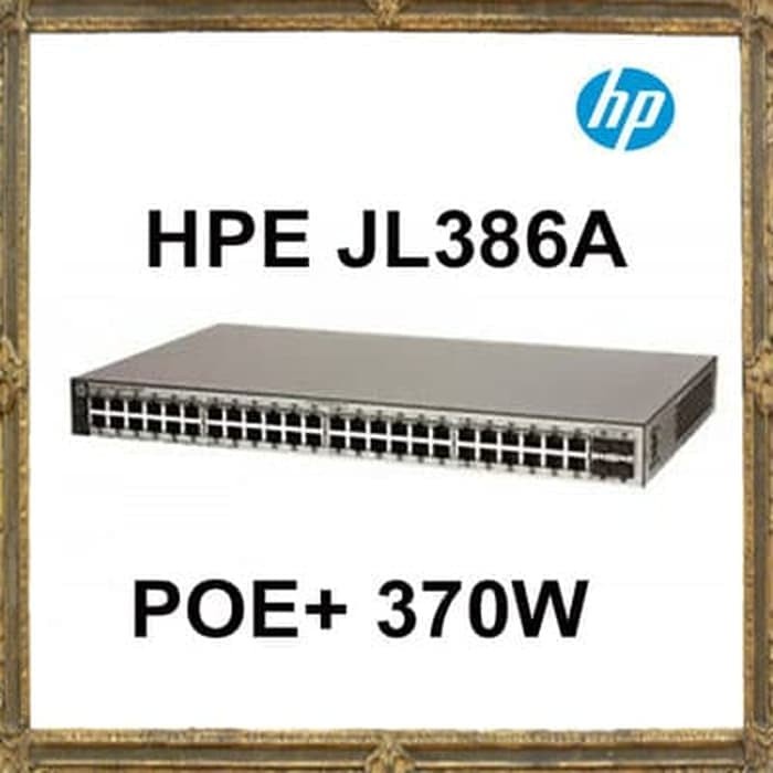 HP JL386A HPE OfficeConnect 1920S POE Switch 48 Port Gigabit + 4SFP