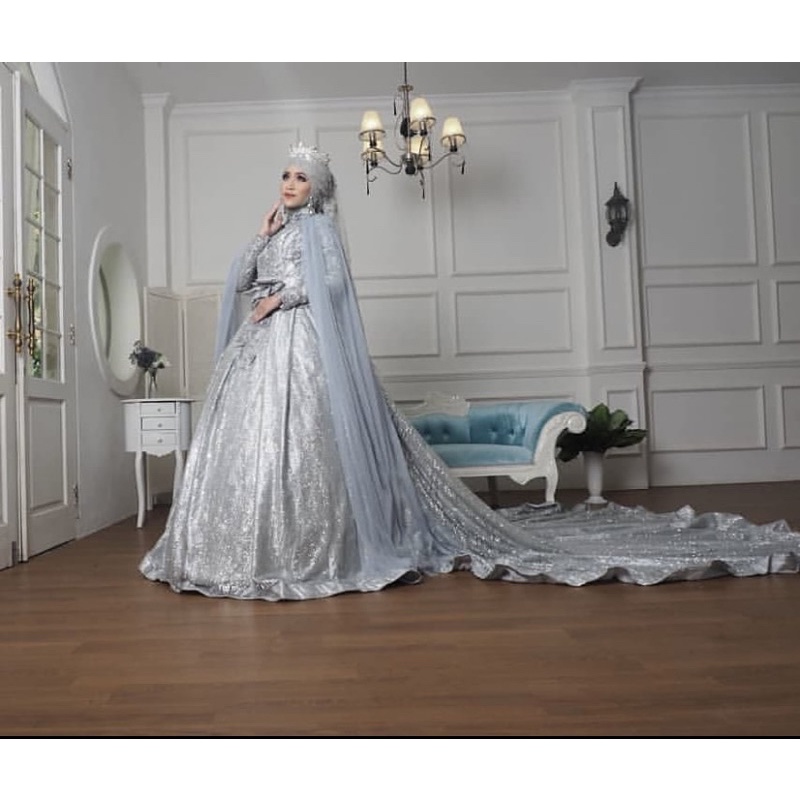 Gown wedding preloved