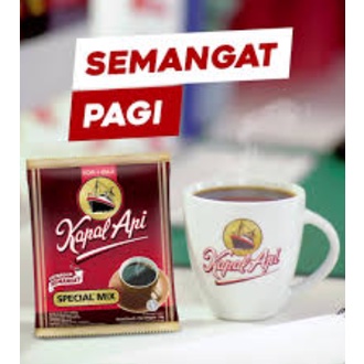 Kopi Kapal Api Special Mix Kemasan 1 Renceng Ukuran 25Gram