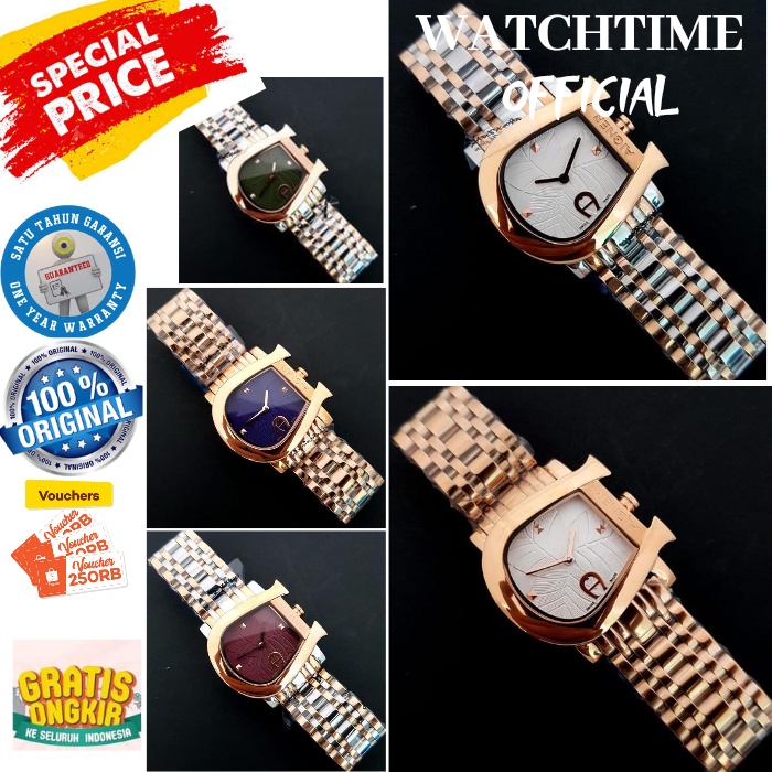 BIGSALE  JAM TANGAN WANITA AIGNER ORIGINAL ARLOJI CEWEK LADIES WATCH ORI GARANSI