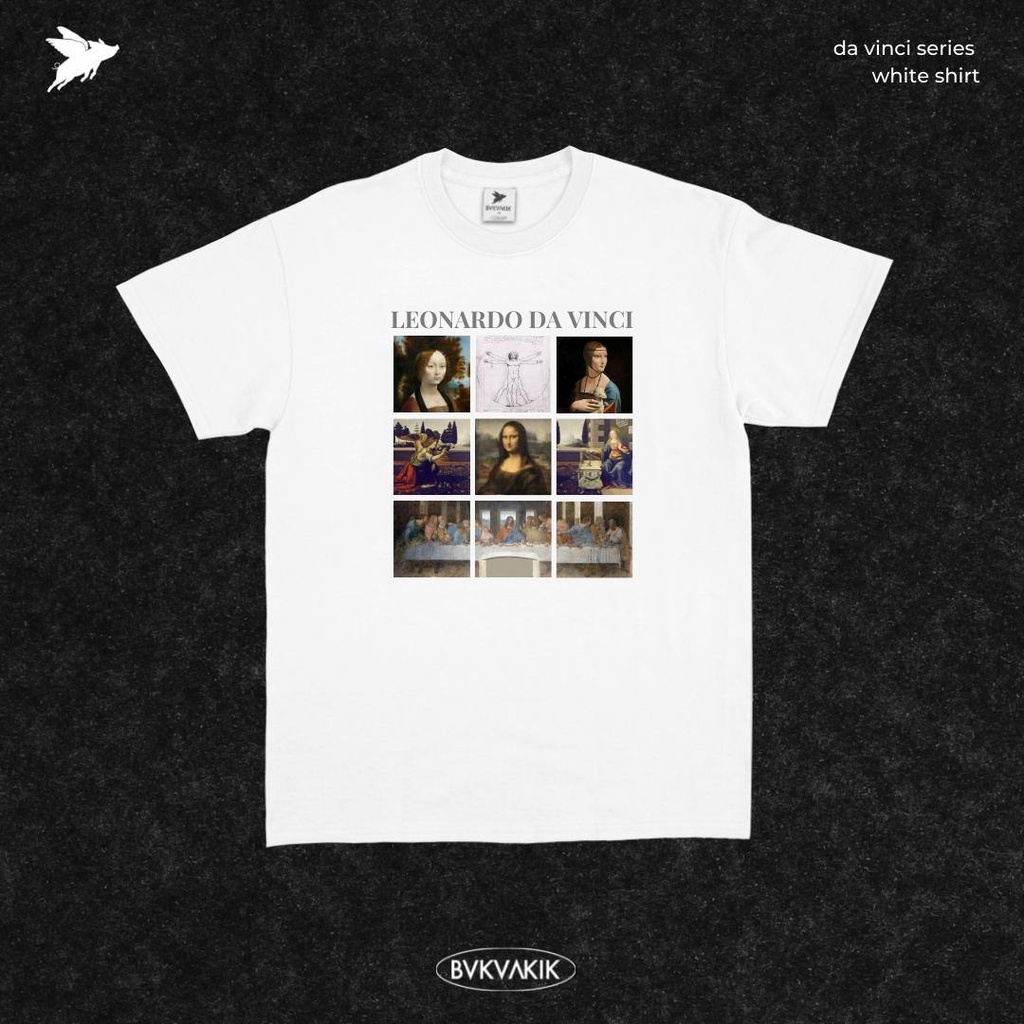 Kaos Leonardo Da Vinci Series