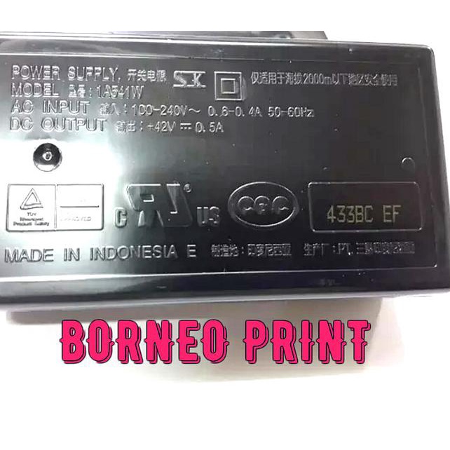 Power Suplay Adaptor Epson L110 / L210 / L300 Original NEW