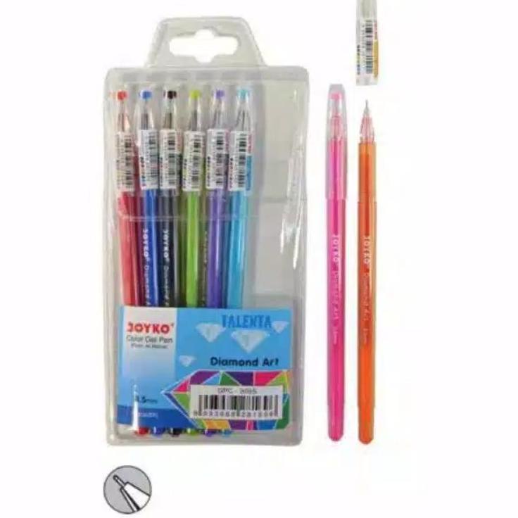 

Model Menarik Pulpen Joyko Gel 8 Warna/Color Gel Pen Diamond Art GPC-309S