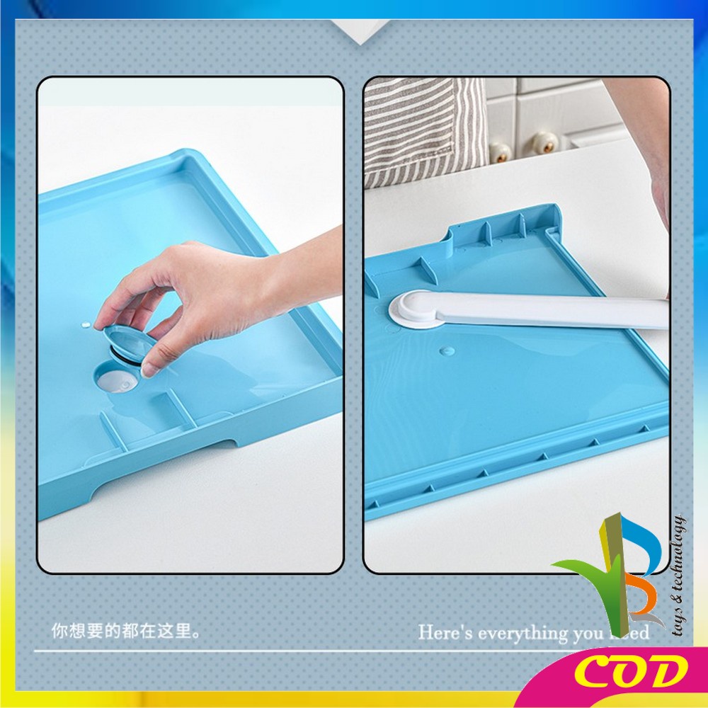 RB-C266 Rak Piring Lemari 2 Susun Plastic Dish Rack Rak Pengering Piring Tempat Piring Rak Dapur