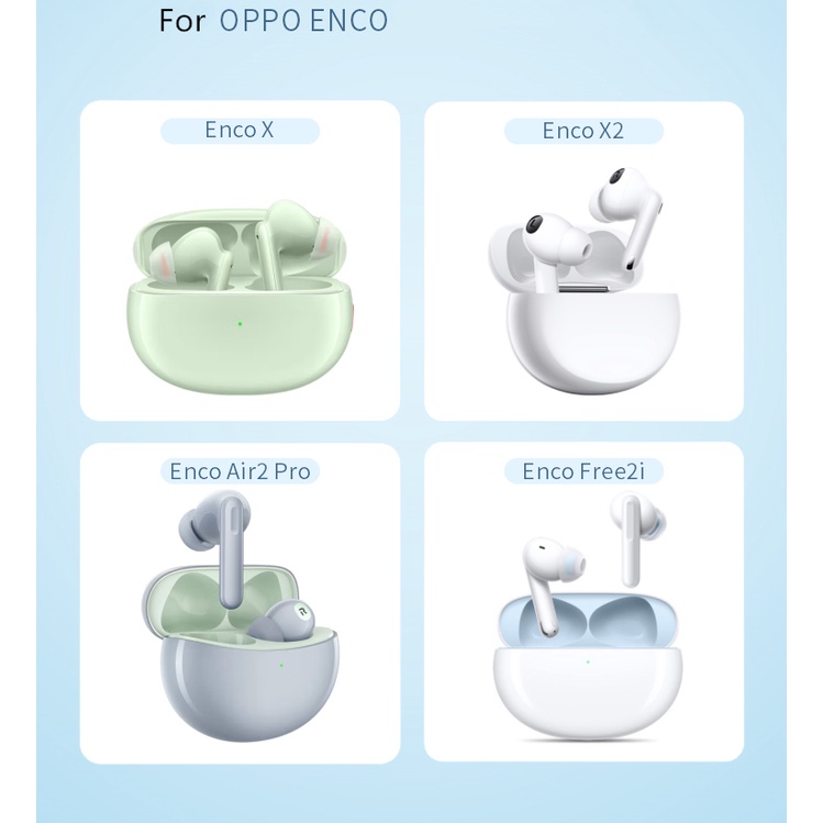 Feaulle Latex H260 OPPO Enco Eartips Penutup Telinga Bahan Silikon Untuk Samsung Huawei OPPO Encox2 Wireless Bluetooth