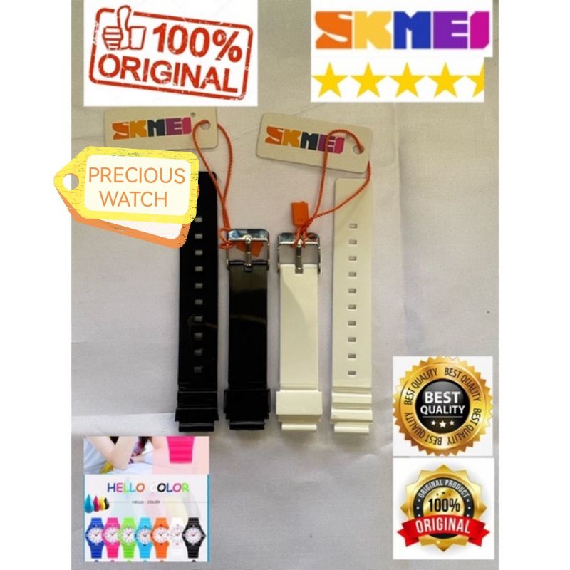 STRAP TALI JAM TANGAN SKMEI 1043 ORIGINAL 100% PAS LANGSUNG BS DIPAKAI ORIGINAL