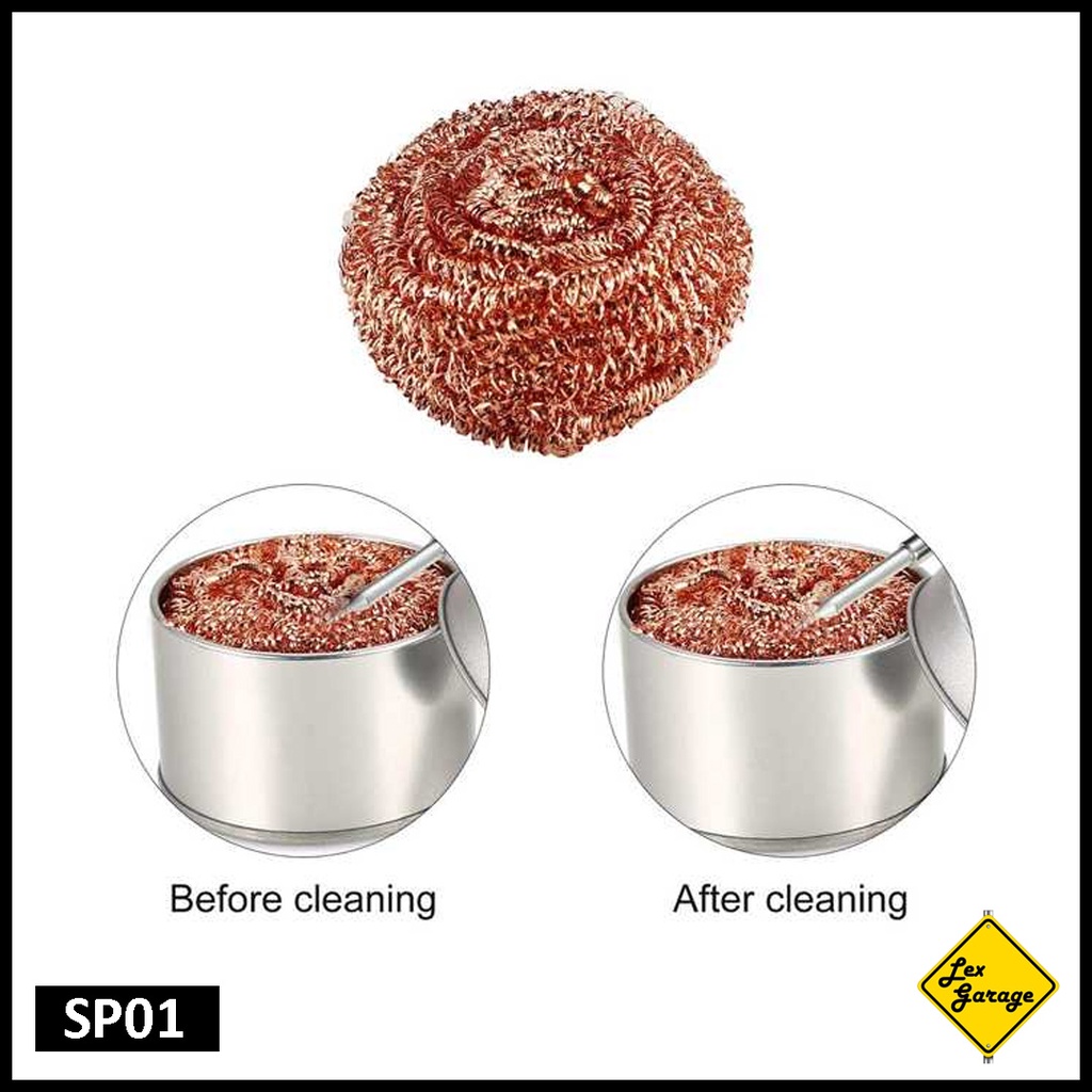 Pembersih Mata Solder Tip Cleaner Kawat Tembaga Desoldering