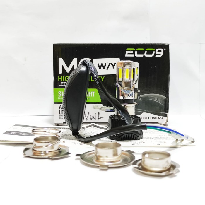 LAMPU LED 6 SISI LUMINOS LED M6 ECO9 UNIVERSAL PUTIH KUNING