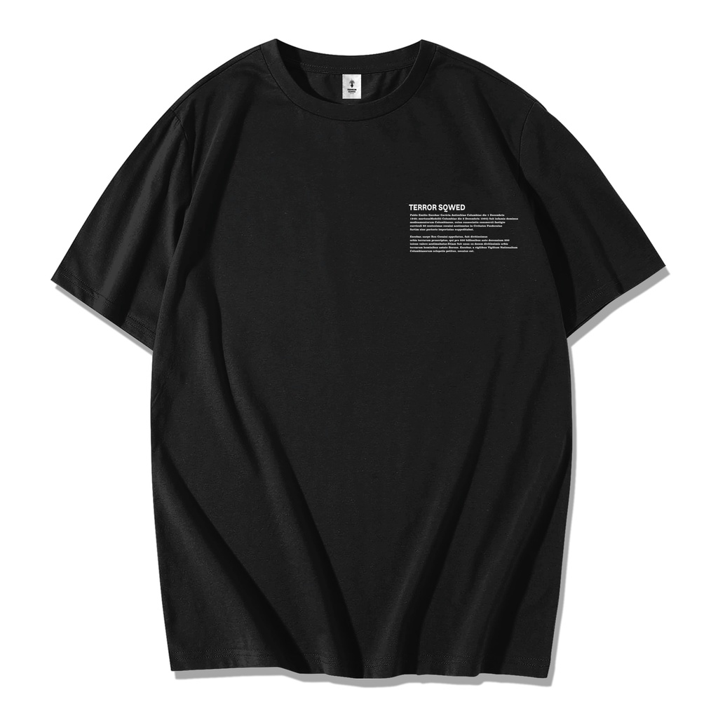 Tsq | Kaos | Tshirt | Oversize | Black | Original | Pablo Escobar