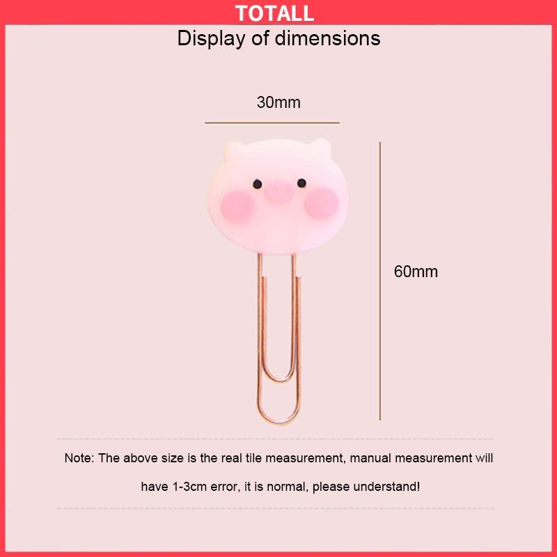 COD Penjepit Kertas Kartun Lucu Klip Kertas Paper Clip Alat tulis-Totall