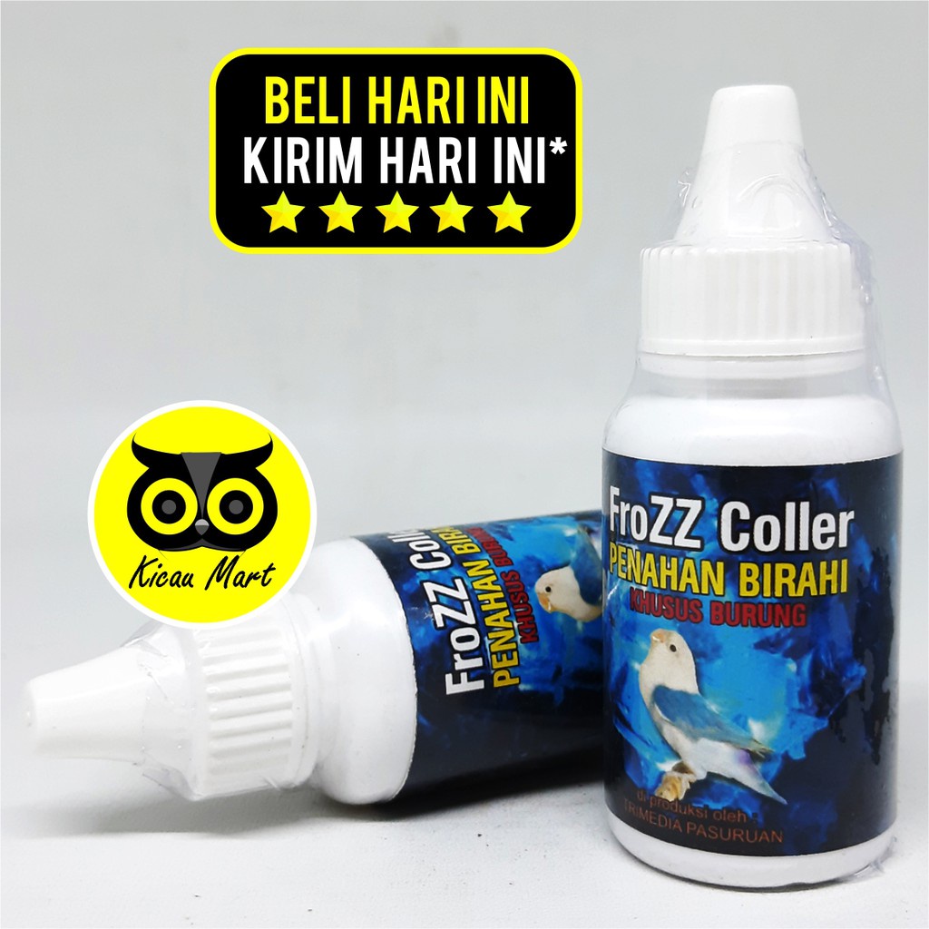 VITAMIN OBAT BURUNG LOVEBIRD KENARI MURAI FROZZ COLLER TRIMEDIA PENURUN OVER BIRAHI AGRESIF OFZCLTM