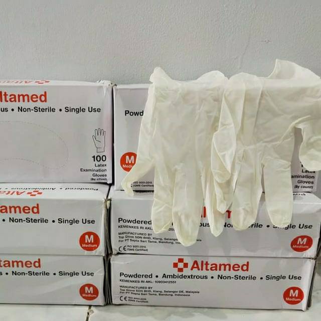 Sarung Tangan Altamed ijin Kemenkes PER box isi 50 pasang