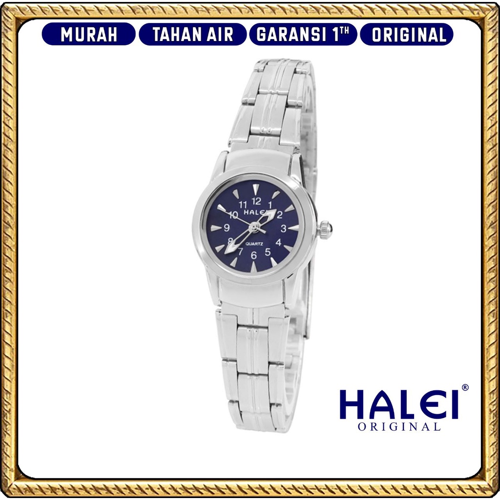 Premium (RRW) #Jam Tangan Halei ORI #Garansi 1 Tahun #Jam Tangan Rantai Wanita Bulat Keren Original