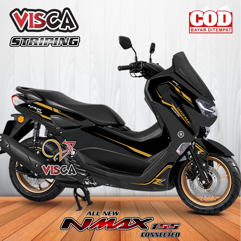 Striping Nmax 2022 Variasi - Stiker Sticker Striping Variasi Lis Yamaha Nmax 2022 - Striping Hologra