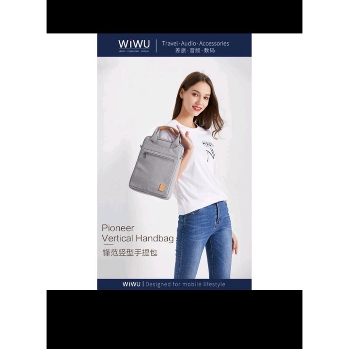 TAS WIWU/ WIWU PIONEER VERTICAL HANDBAG