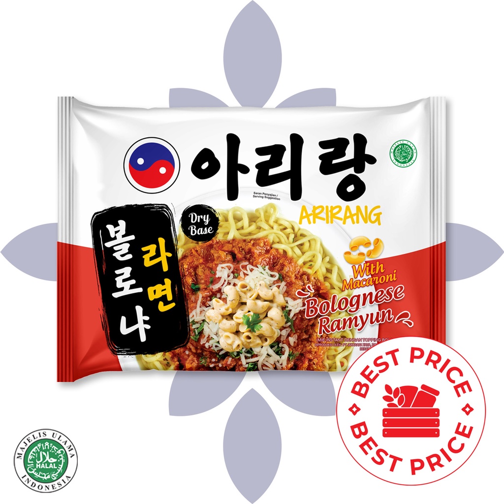 ARIRANG - MIE GORENG BOLOGNESE RAMYUN - 130 GR