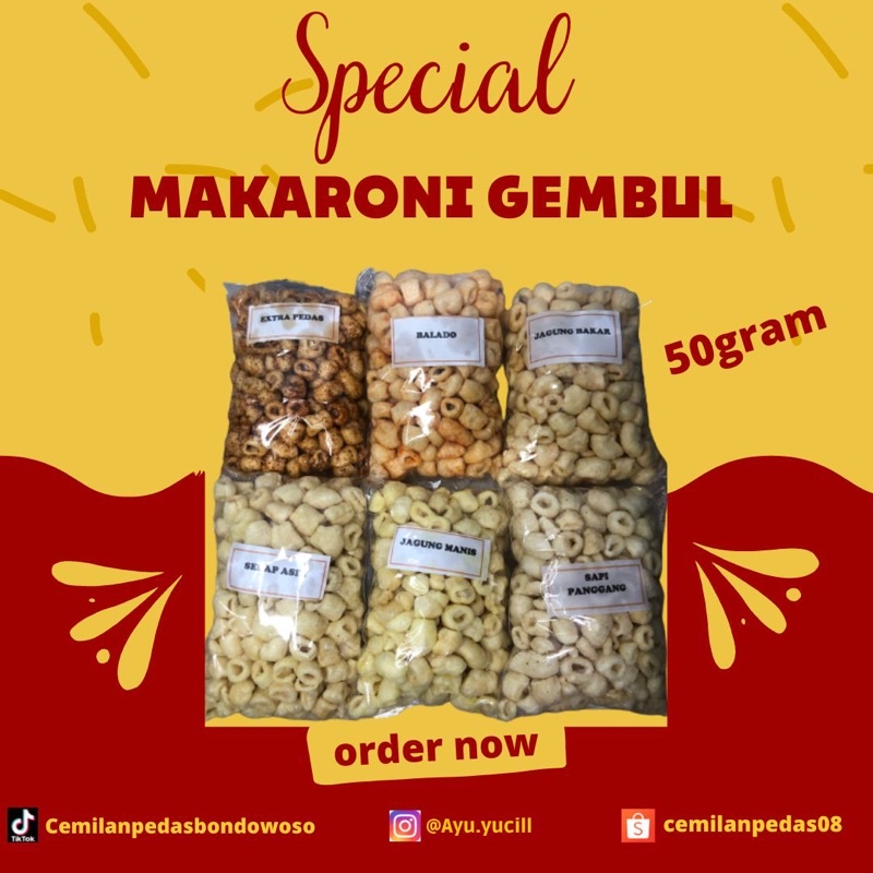 

MAKARONI GEMBUL 500gr