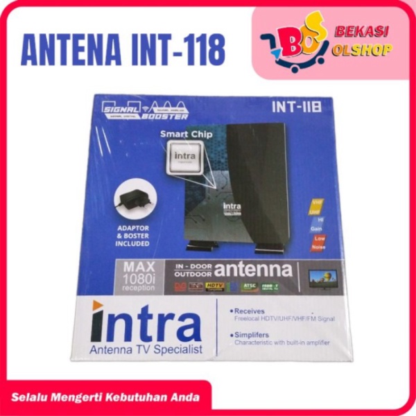 ANTENA TV DIGITAL INDOOR OUTDOOR INTRA 118 / ANTENA TV DIGITAL LUAR Promo