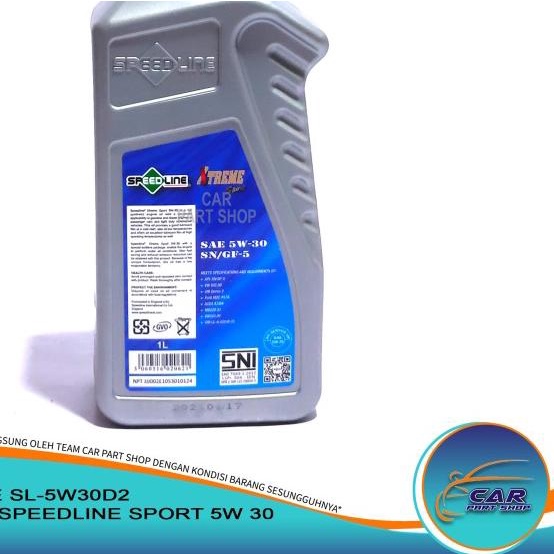 OLI MESIN SPEEDLINE SPORT 5W 30 DEXOS 2 HIGH QUALITY