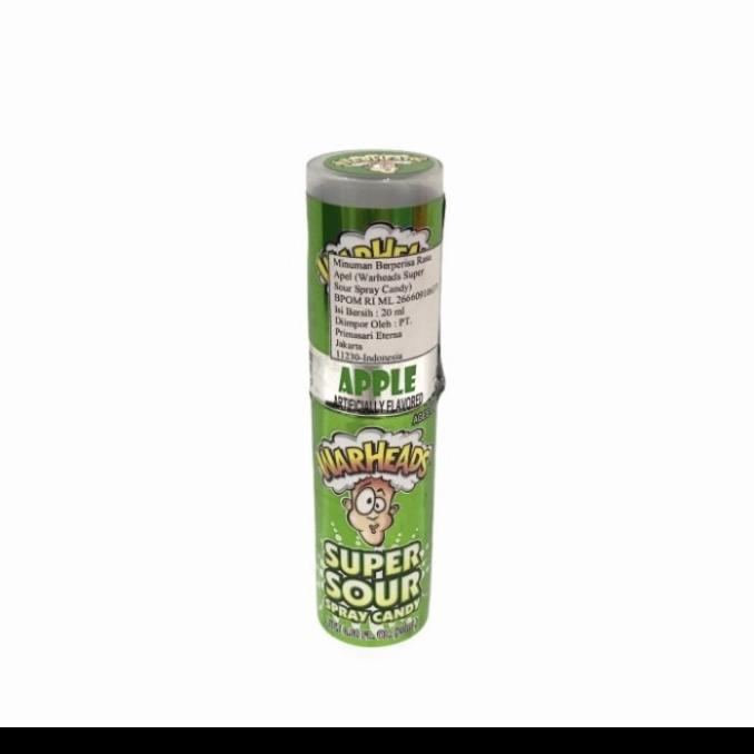 

TERBARU warheads super sour spray candy permen Apple 20ml /PERMEN LUNAK/PERMEN VIRAL/PERMEN MILO/PERMEN YUPI/PERMEN JADUL/PERMEN KARET
