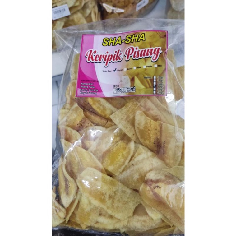 

keripik pisang sasha cemilan pisang enak
