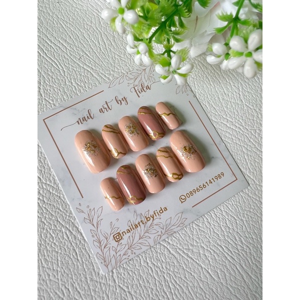 KUKU WEDDING / KUKU PALSU / NAIL ART / NAIL ART WEDDING / KUKU HANDMADE