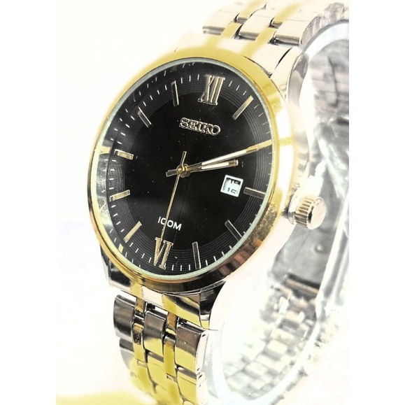 Jam Tangan Seiko Pria | Fhasion Combi Kekinian 2022 Tahan Air