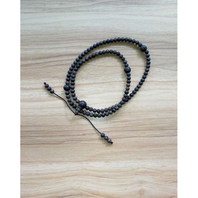 Tasbih Buddha Kayu Gaharu Papua Super 6mm