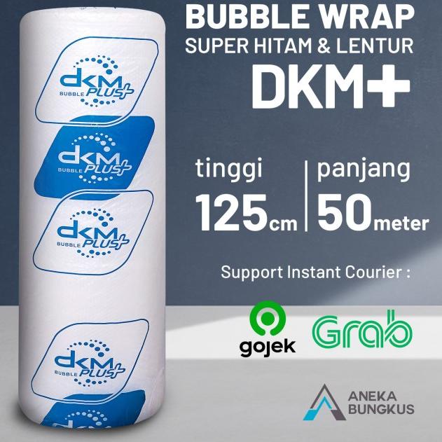 

PLASTIK BUBBLE WRAP, 125cm x 50m " BIRU