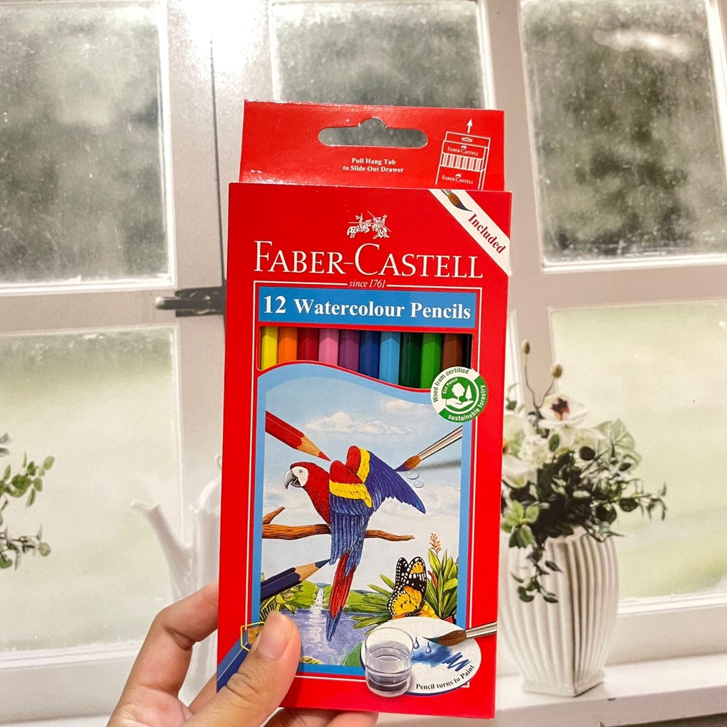 

PENSIL WARNA FABER CASTELL ISI 12 PCS LENGKAP ALAT TULIS BEST QUALITY COLOUR PENCIL PERLENGKAPAN SEKOLAH DAN KANTOR TERLENGKAP BISA GROSIR DAN COD
