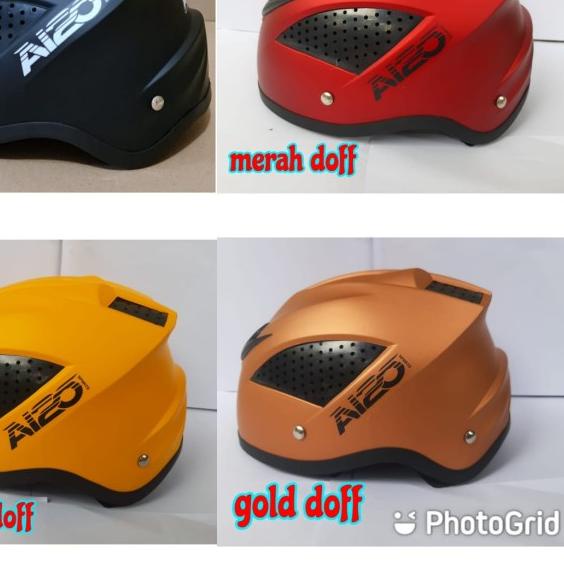 helm sepeda aizo lipat/ helm sepeda/ helm sepeda sni helm sepeda murah - Hitam