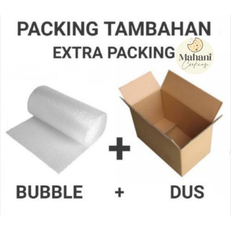 

buble wrap dan kardus ( extra peking untuk meminimalisir kerusakan dalam perjalanan)