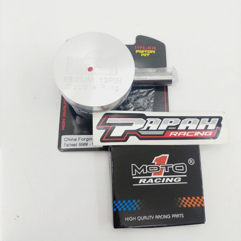 PISTON FORGED MOTO1 66MM PEN 13
