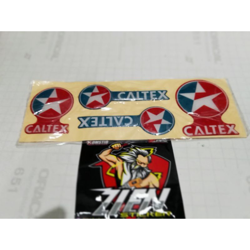 emblem Caltex Yamaha F1Zr