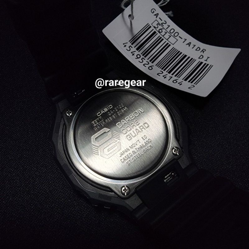 Casio G-Shock GShock GA-2100-1A1 / GA 2100 1A1DR Full Black