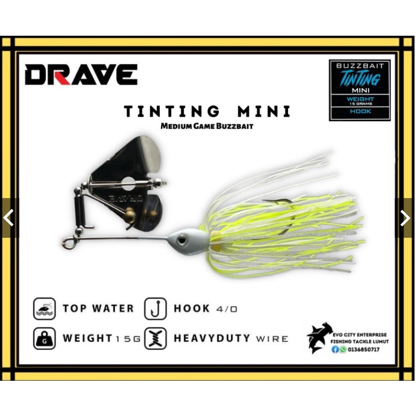 Lure Drave Buzzbait Tinting Mini