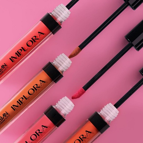 Implora urban lipcream matte waterproof Lipstik tahan lama anti air dan minyak maupun makanan 24 jam ori kekinian murah