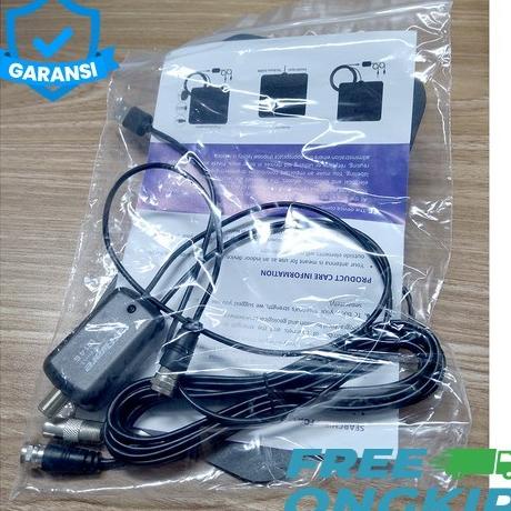 Antena TV Digital Lengkap Dengan Booster (Sinyal Kuat)