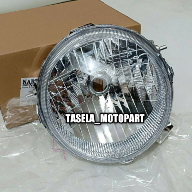 Reflektor lampu depan yamaha x-ride lampu depan x ride old