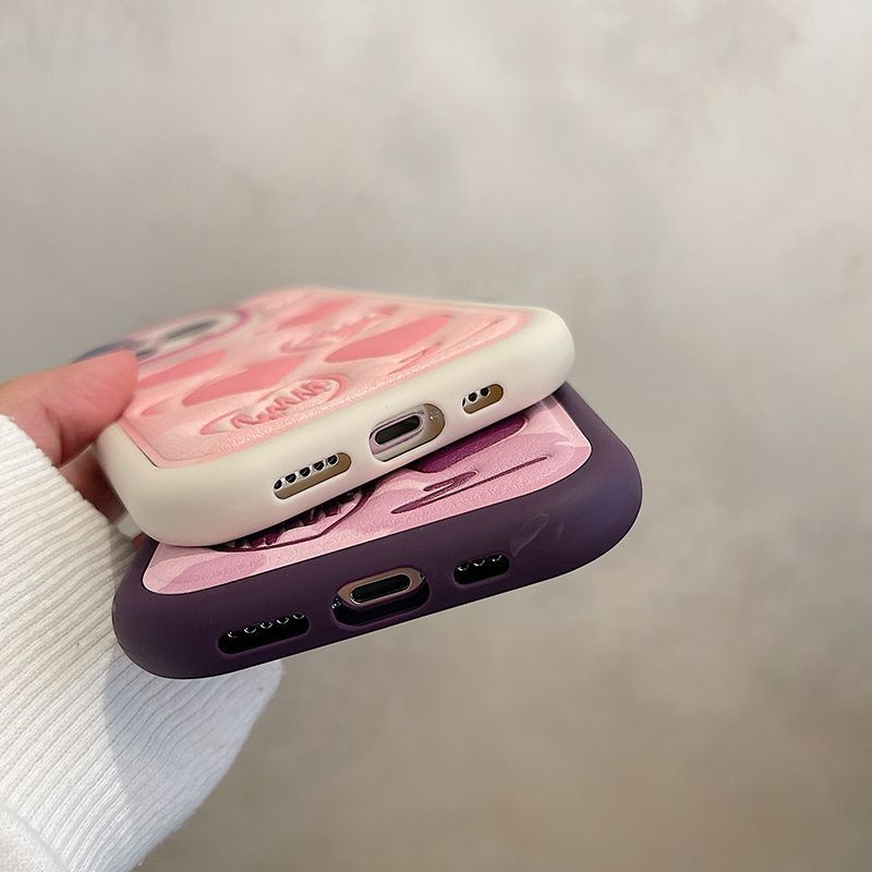 Case Desain Igraffiti Love Gaya Jepang Dan Korea Untuk IPhone 12 13 14 11 Pro Max