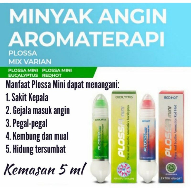 plossa mini 5ml | plossa minyak angin aromaterapi 5ml | plossa minyak angin aromaterapi mini