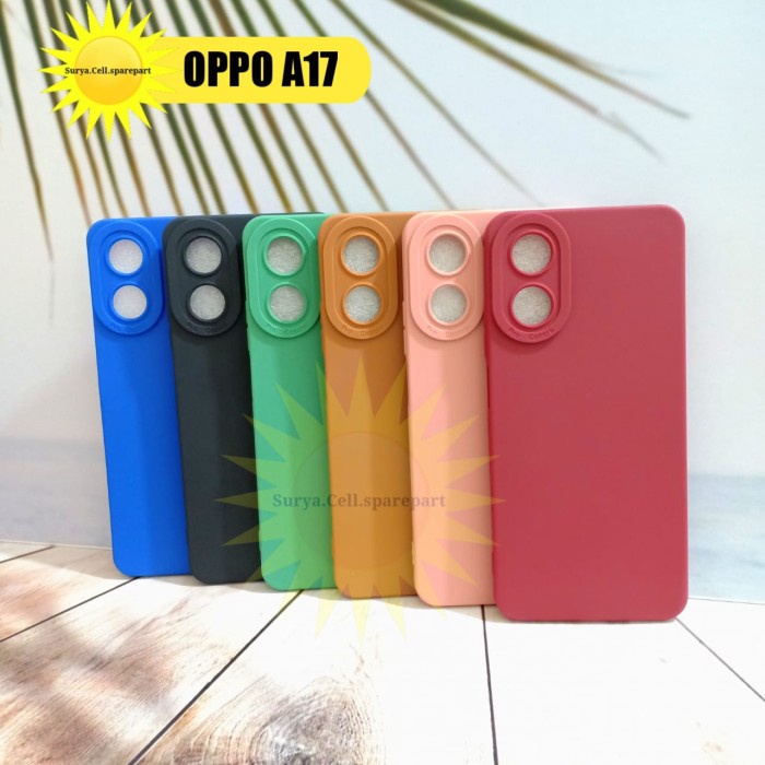 Case Slim Matte Pro Camera Oppo A17 - SC